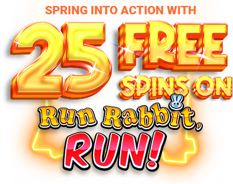 Dogecoin 25 Free Spins on Run Rabbit, Run